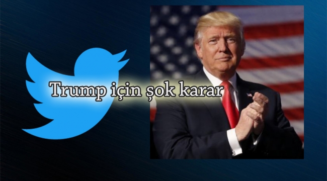 ABD'nin eski başkanı Trump için Twitter'dan şok karar