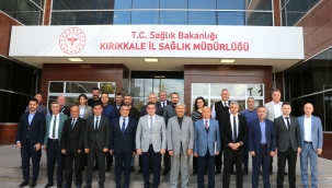 Sevilen sağlık müdürü Ankara'ya uğurlandı