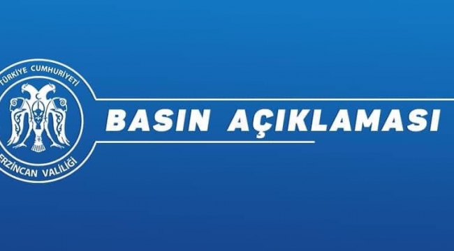 Vali açıklama yaptı 