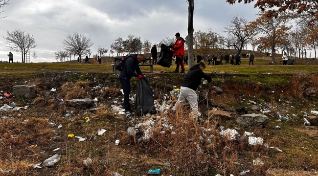 Dağcıların çağrısına yoğun katılım oldu