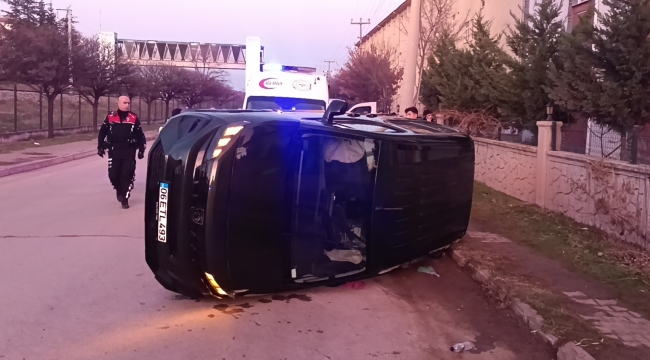 Polisin 'Dur' ihtarına uymadı, kazaya sebep oldu