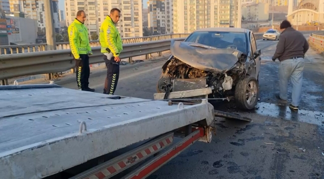 Yeni ilk zincirleme kazası Kırıkkale'de meydana geldi